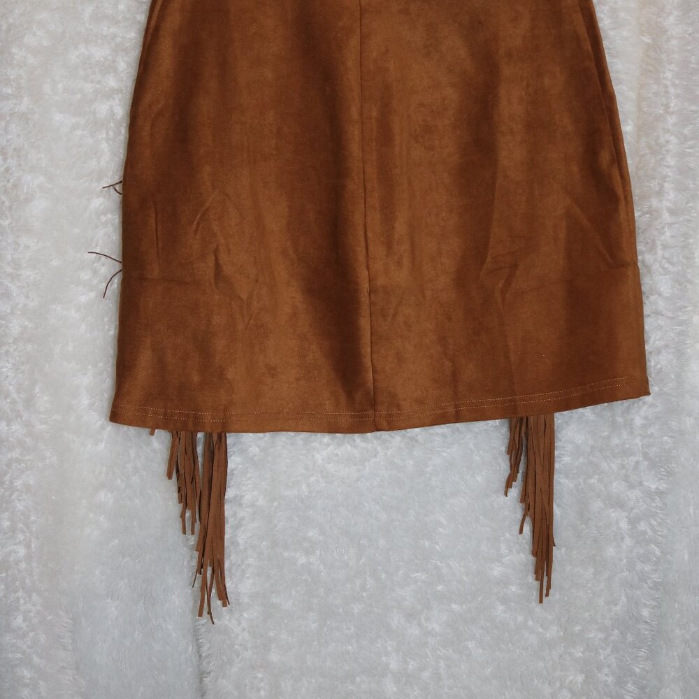 Rockin' G vintage western skirt size large with elastic waist - Picture 2 of 3